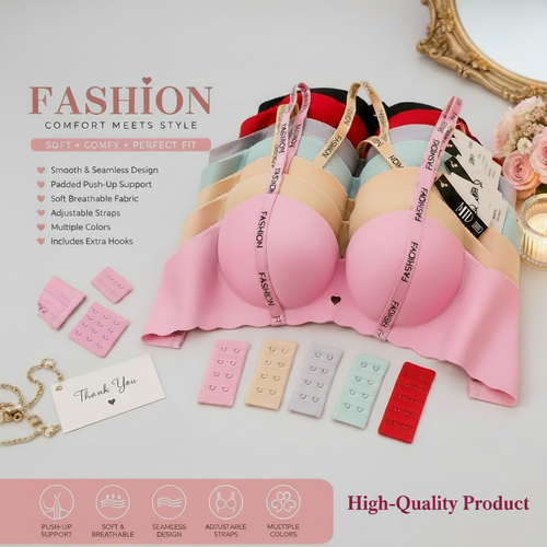 3- Pices High-quality Push-Up Bra